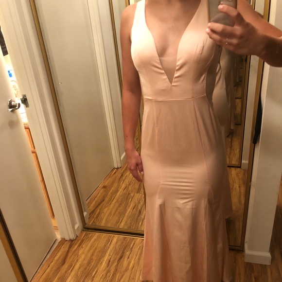 Pale pink formal dress from Forever 21 - Picture 1 of 7